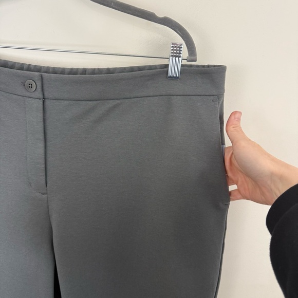 Eileen Fisher Slate Gray Slouchy Ankle Pants Size 1X NWT - Picture 5 of 15